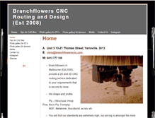 Tablet Screenshot of branchflowerscnc.com